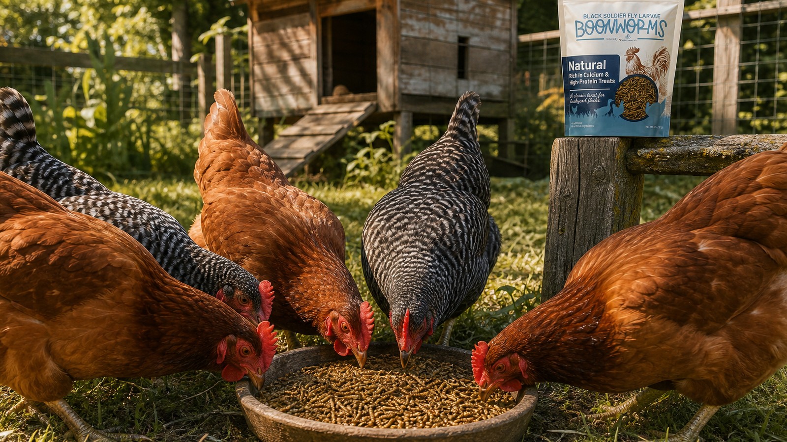 The High-Calcium Treat Your Flock Needs Most in Summer: A Complete Guide to Black Soldier Fly Larvae