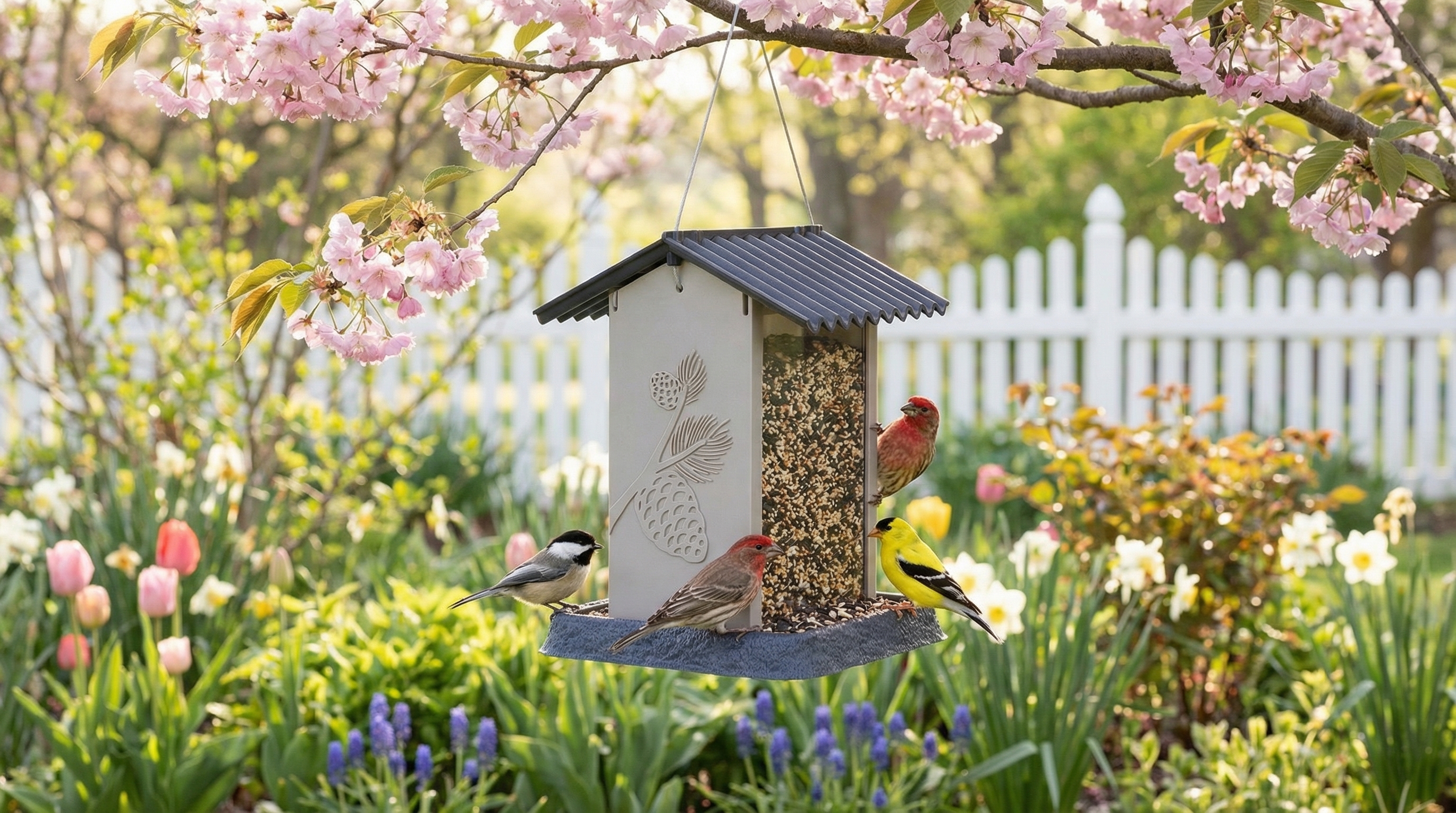 The Cottage-Style Bird Feeder That Makes Your Garden Look as Good as It Sounds
