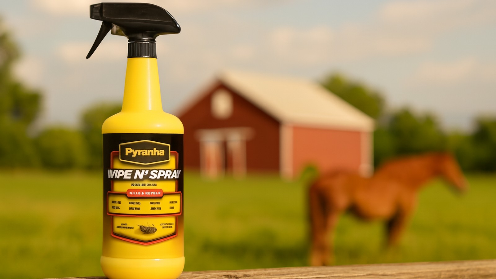 Beat July Fly Season: The Complete Guide to Horse Fly Control with Pyranha Wipe N' Spray