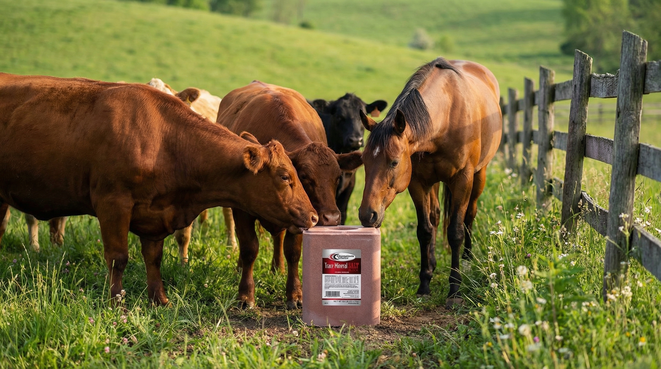 Trace Mineral Salt Blocks: Why Your Cattle and Horses Need More Than Plain Salt