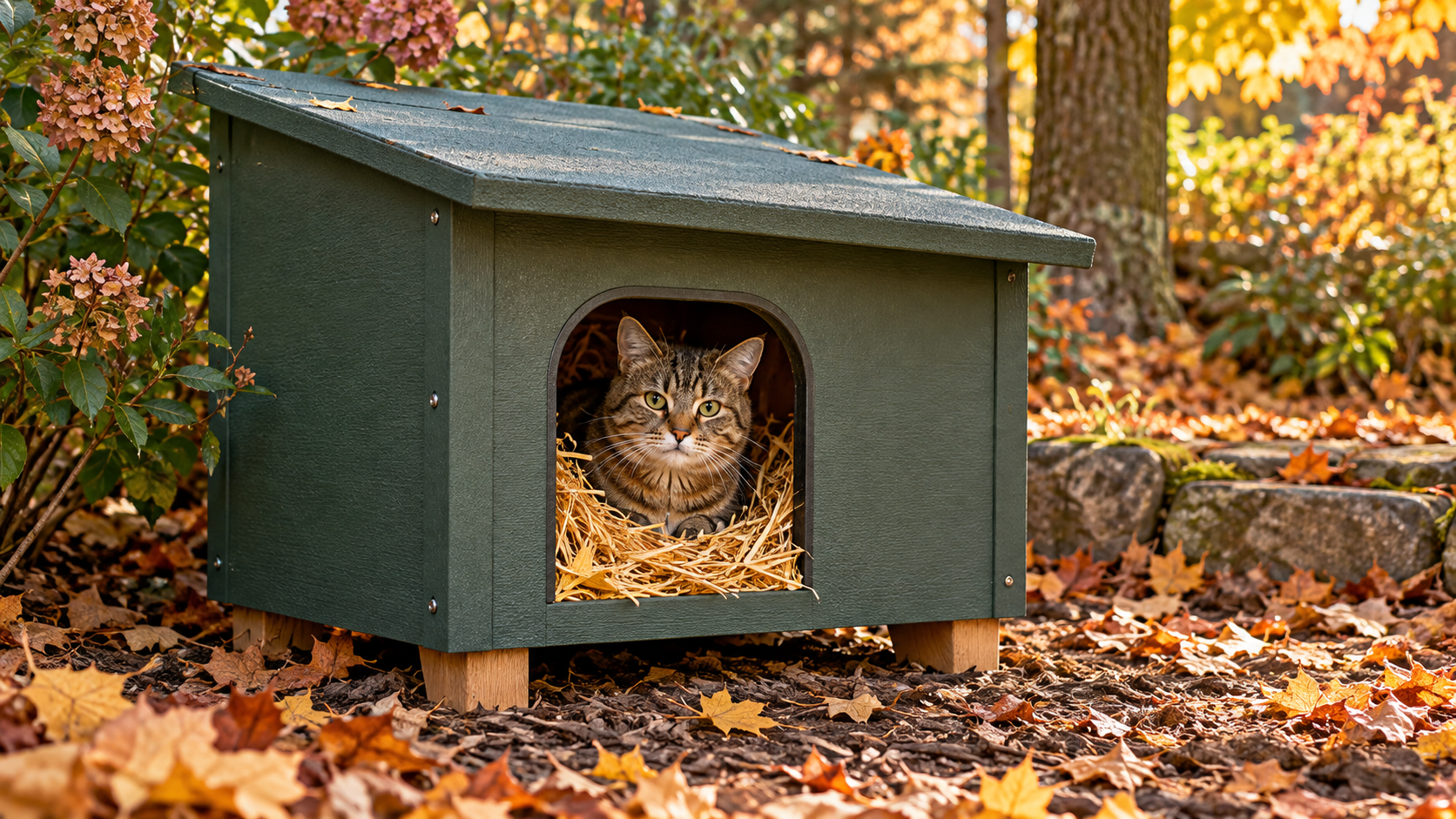 Straw or Hay for an Outdoor Cat Shelter? A Guide for Galion Cat Caregivers