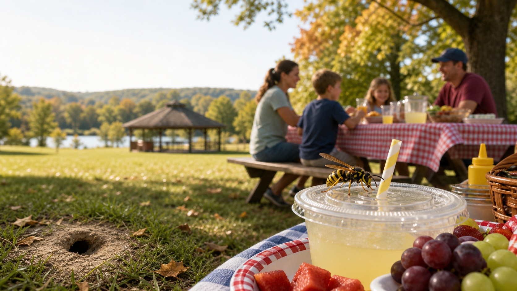 Yellowjackets in Ohio: A Practical Late-Summer Guide to Picnics, Nests, and Stings